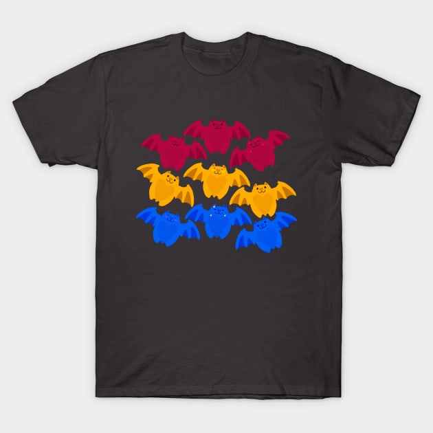 BatLoaf - Pan Pride T-Shirt by VenaCoeurva